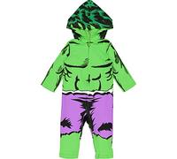 Marvel Avengers Boys' Spiderman Hulk Captain America Iron Man Costume Coverall