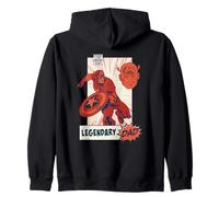 Marvel Avengers Captain America Legendary Dad Father's Day Sweat à Capuche