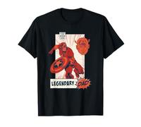 Marvel Avengers Captain America Legendary Dad Father's Day T-Shirt