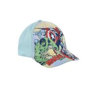 Marvel Avengers Casquette pour Garçon, Design The Avengers Hulk Thor Captain America et Spider-Man Casquette de Baseball Chapeau D'été pour Garçon | Bleu