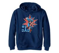 Marvel Avengers Classic - Number One Cap YTH Hoodie Navy blue 7/8