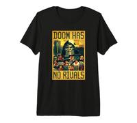 Marvel Avengers Doomsday Doom Has No Rivals Grid Portraits T-Shirt Haut de Gamme
