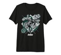 Marvel Avengers Doomsday Doom Vs New Hero Teams Geometric T-Shirt Haut de Gamme