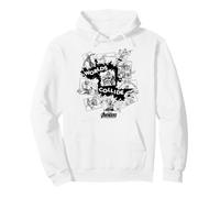 Marvel Avengers Doomsday Worlds Collide Black & White Art Sweat à Capuche
