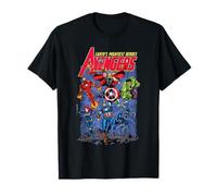 Marvel Avengers Earth’s Mightiest Heroes Team Cover Art T-Shirt