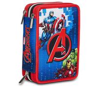 MARVEL AVENGERS EARTH'S MIGHTIEST HERO ÉTUI 3 ZIP COMPLET EN SEPT