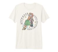 Marvel Avengers Earth's Mightiest Heros Forms Team Logo T-Shirt Haut de Gamme