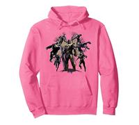 Marvel Avengers Endgame Attack on Thanos Sweat à Capuche, Unisexe pour Adultes, Rose Vif, XXL