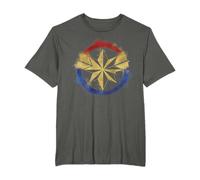 Marvel Avengers Endgame Captain Marvel Peinture en spray Logo T-Shirt