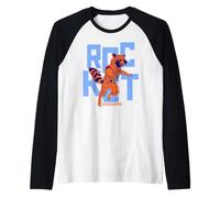 Marvel Avengers Endgame Guardian of The Galaxy Rocket Manche Raglan