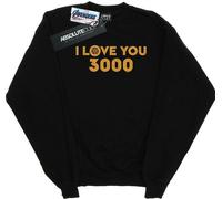 Marvel - "Avengers Endgame I Love You 3000 Arc Reactor" Sweat-shirt pour garçon BI4618 (116) (Noir)