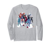 Marvel Avengers: Endgame Minimalist Female Power Group Art Manche Longue