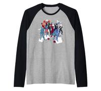 Marvel Avengers: Endgame Minimalist Female Power Group Art Manche Raglan