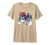 Marvel Avengers: Endgame Minimalist Female Power Group Art T-Shirt Haut de Gamme