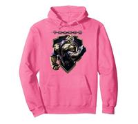 Marvel Avengers Endgame Thanos Shield Sweat à Capuche, Unisexe pour Adultes, Rose Vif, S