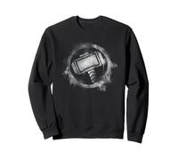 Marvel Avengers Endgame Thor's Hamme Mjolnir Spray Paint Sweatshirt