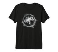 Marvel Avengers Endgame Thor's Hamme Mjolnir Spray Paint T-Shirt Haut de Gamme