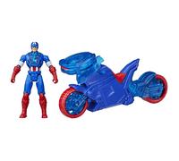 Marvel Avengers Epic World of Action Moto Lance-Bouclier Captain America, Figuri