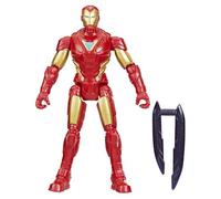 Marvel Avengers Epic World of Action VenomVersus Anti-Venom Iron Man Figure, Jouet pour Enfants, Jouet de Noël, Rouge, Dès 4 Ans