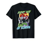 Marvel Avengers First Day of School Back to School Kids' T-Shirt