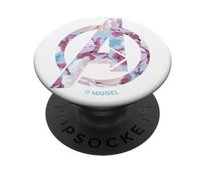 Marvel Avengers Floral Logo with Super Heroes PopSockets PopGrip Interchangeable