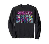 Marvel Avengers Hawkeye Classic Retro Comics Costume Panels Sweatshirt