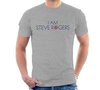 Marvel Avengers Infinity War I Am Steve Rogers Men's T-Shirt