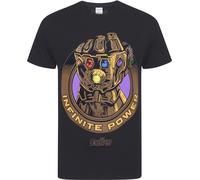 Marvel Avengers - T-shirt Thanos 'Infinite Power' - Homme (2XL) (Noir) - UTNS4434 Noir