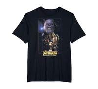 Marvel Avengers Infinity War Thanos Space T-Shirt, Homme Grandes Tailles, Noir, 5X Tall