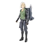 Marvel - Avengers: Infinity War - Titan Hero Power FX Black Widow - Figurine 30cm et Accessoire Parlant Anglais