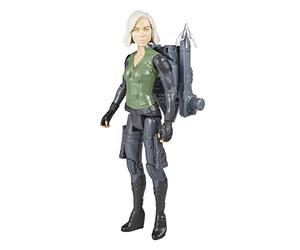 Marvel - Avengers: Infinity War - Titan Hero Power FX Black Widow - Figurine 30cm et Accessoire Parlant Anglais