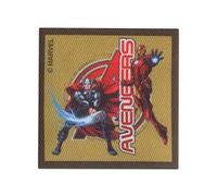 Marvel © Avengers Iron Man Thor Comic - Ecusson thermocollant patches appliques, Taille: 5,8 x 5,8 cm