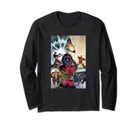 Marvel Avengers Kang the Conqueror Classic Comic Cover Long Sleeve T-Shirt