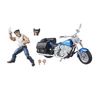 Marvel Avengers Legends Series 15cm Wolverine and Motorcycle Figurine