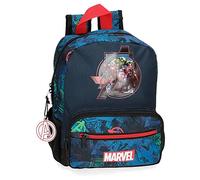 MARVEL Avengers Los Avengers on The Warpath Sac à Dos préscolaire Bleu 23 x 28 x 10 cm Polyester 6,44 l
