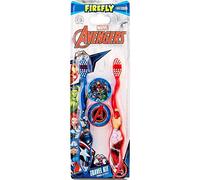 Marvel Avengers Lot de 2 brosses à dents pour garçon, kit de voyage, 40 g