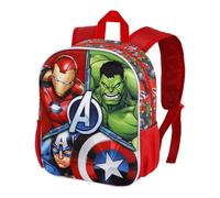 Marvel Avengers Massive-Sac à Dos 3D Petit, Multicolore, 26 x 31 cm, Capacité 8,5 L