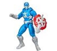 Marvel Avengers Mech Strike Monster Hunters Captain America Toy, Figurine d'action de 15 cm, Jouets pour Enfants à partir de 4 Ans