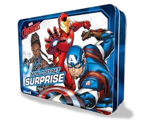 Marvel Avengers - Mon coffret surprise - Coffret coloriage et activités - Dès 5 ans