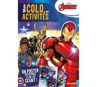 Marvel avengers - mon colo et activites + poster (iron-man)