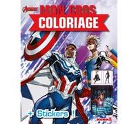 Marvel Avengers - Mon gros coloriage + stickers ! (Falcon et Captain Marvel) Collectif (Auteur)