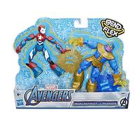 Avengers Movie Marvel Avengers Bend And Flex Iron Patriot Vs. Thanos