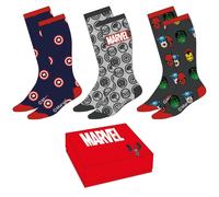 Marvel - Avengers - Pack De 3 Paires De Chaussettes (Taille 35-41)