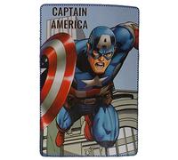 Marvel Avengers Plaid Polaire Super-héros, 100 x 150cm, Polyester, Multi-color, Plaid, Couvreur, Maison, Enfant