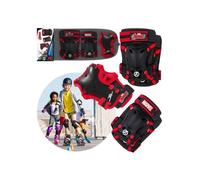 MARVEL Avengers Protections pour enfants pour rollers, vélo, trottinette - ensemble genoux, coudes, poignets Taille unique