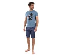 Marvel Avengers, Pyjama Court, Homme (Bleu,XL)