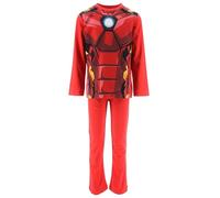 Marvel Avengers, Pyjama Long, Garçon (Rouge,10 Ans)