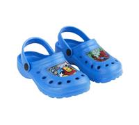 Marvel Avengers Sabots pour Garçons, Sandales D'été Capitan America Iron Man Hulk et Spiderman, Taille EU 32/33 | Bleu