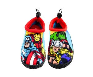 Marvel Avengers Sandales Aquatiques pour Garçon, Antidérapantes Chaussures Aquatiques, Taille EU 28