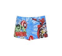 Marvel Avengers Short de Bain pour Garçon, Maillot de Bain Avengers Design, Boxer de Bain pour Garçon, Taille 10 Ans, Rouge